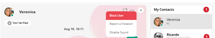 How can I block/unblock a member?